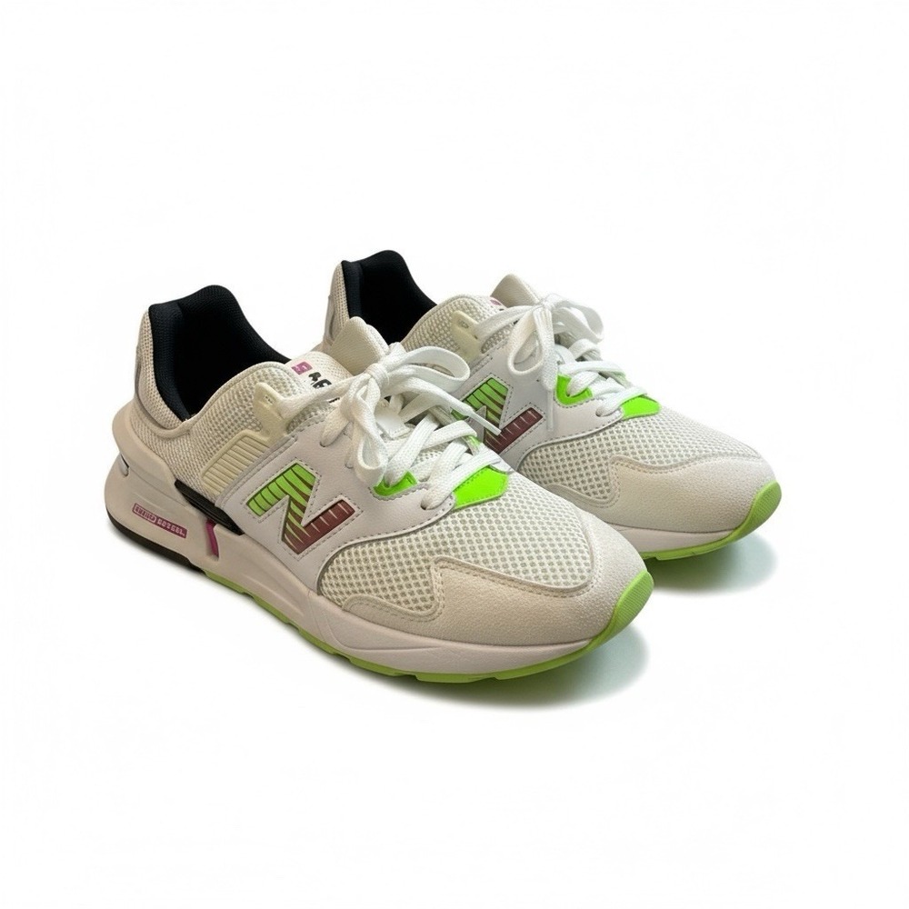 New Balance 997S X Kawhi Leonard Shoe White Berry Lime MS997KL3 Men's Size 8